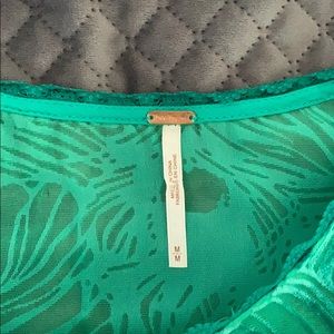 Free People (M) babydoll velvet dress